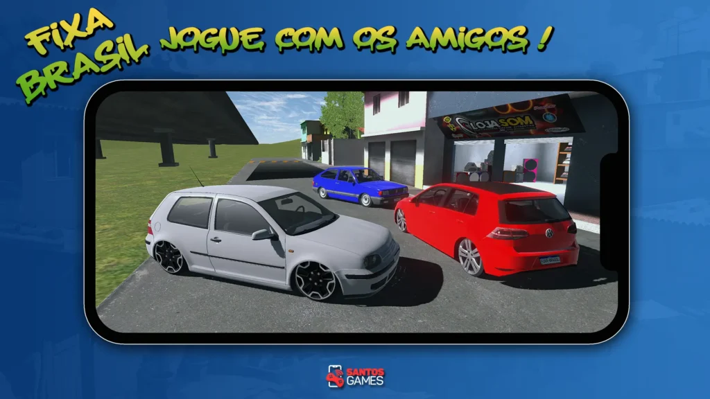Fixa BR - Jogo de Carros Rebaixados Brasileiros